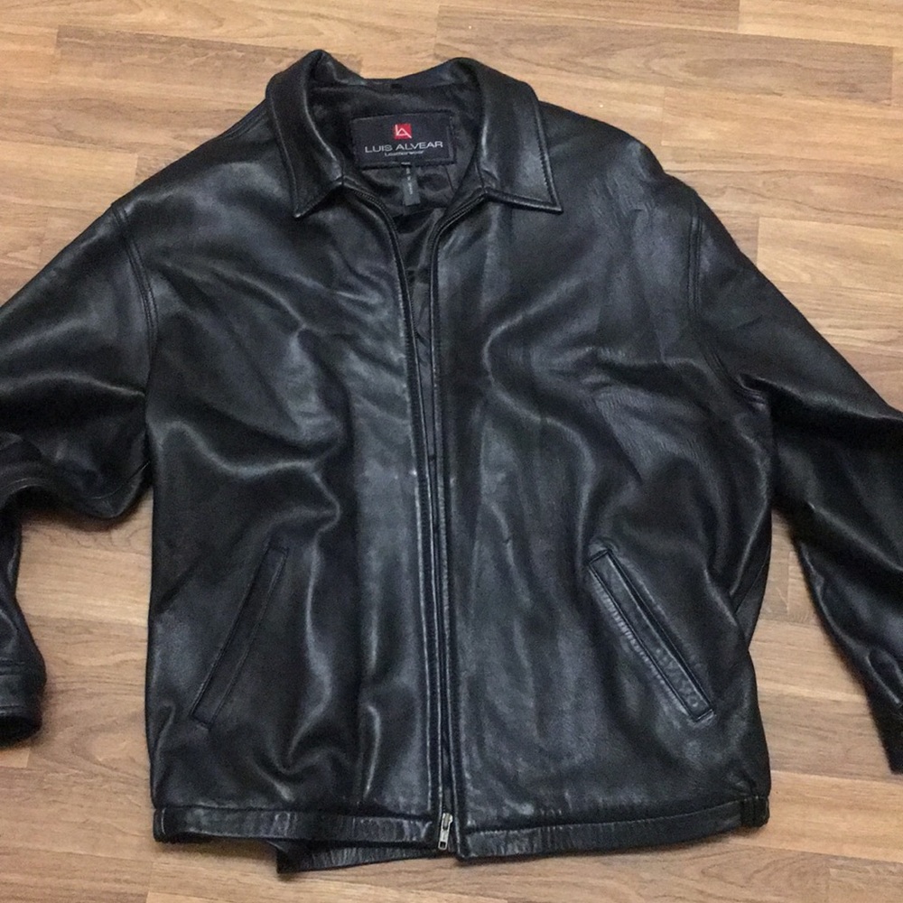 Luis Alvear Leather Jacket
